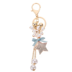Star Shaped Key Pendants Key Chains Delicate Key Chain Pendants Bag Decorations - Picture 1 of 12
