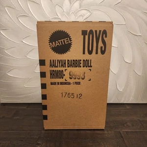 Barbie Signature Aaliyah 11.5” Collectible Doll in Black Faux Leather Outfit🎤 - Picture 1 of 3