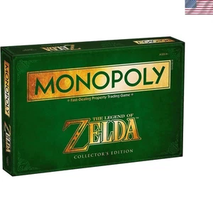 Experience Hyrule with Collector's Edition Monopoly - 6-Player Board Game! - Picture 1 of 2