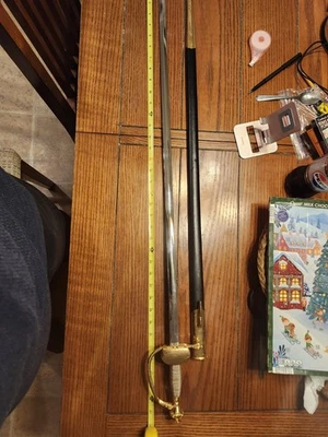 18th Century Reproduction Gentleman's Or Officers Sword With Scabbard, - Image 1 of 4