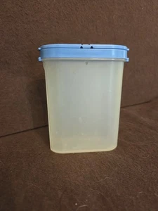 Tupperware Modular Mate großer Gewürzstreuer Behälter Salz/Pfeffer 1846 1844 blau - Bild 1 von 9