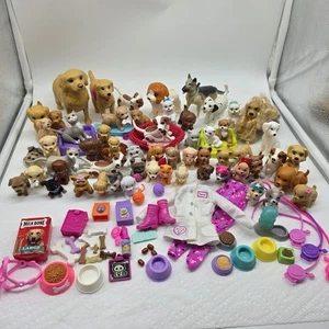 Barbie Kelly Hunde Katzen Haustiere Zubehör Futter Welpen Tasche Leine Napf - Bild 1 von 19