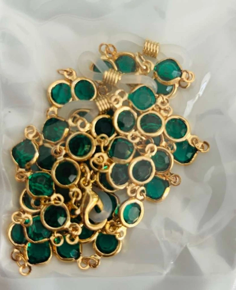 Gafas Cadena Gafas Gafas de sol Gafas de lectura Soporte de cadena Gafas Collar Cristales Foto 1 de 1