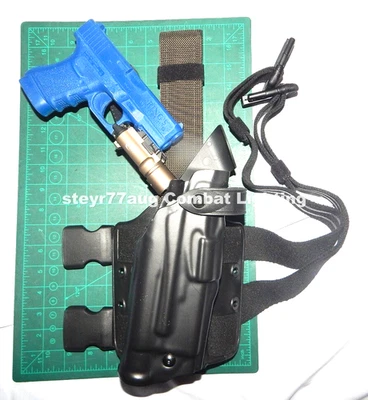 Funda táctica para muslo pierna derecha Safariland 6304-2832-131 Glock 19 23 32 X300 TLR-1 Foto 1 de 4