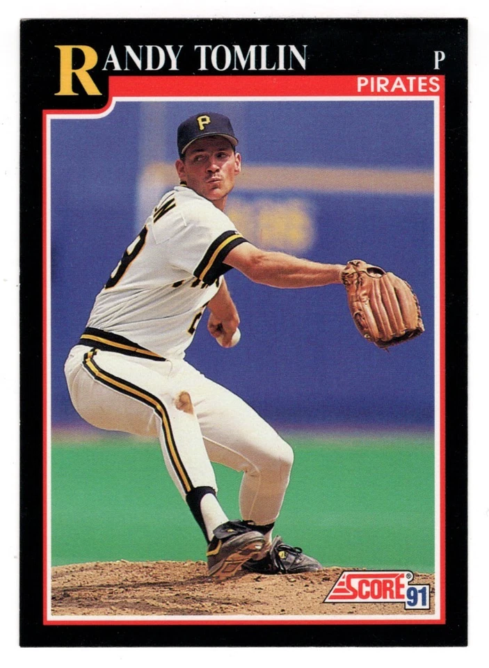 Randy Tomlin RC - Pittsburgh Pirates (MLB) 1991 Score Baseball # 782 - Mint - Image 1 of 1