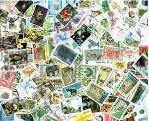 Africa Stamp Collection - 200 Different Stamps - Picture 1 of 1