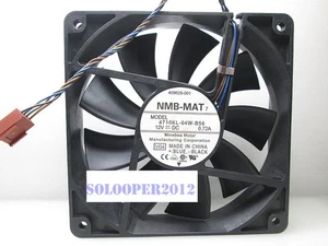 NMB-MAT 4710KL-04W-B56 12025 120x120x25mm 12V 0.72A 4-wire PWM case cooling fan - Afbeelding 1 van 4