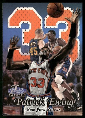 Patrick Ewing 1998-99  #41 Flair Showcase Row 2 New York Knicks - Image 1 of 2