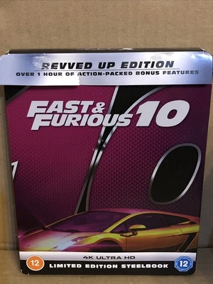 Fast & Furious 10 Steelbook 4K Ultra HD Limited Edition - Image 1 of 4