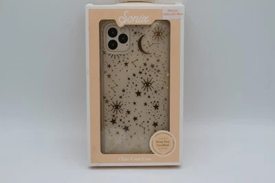 SONIX ПРОЗРАЧНЫЙ ПАЛЬТО ЗВЕЗДЫ И ЛУНЫ IPHONE ЧЕХОЛ ДЛЯ IPHONE 11PR|XS MAX C3080 - Изображение 1 из 4