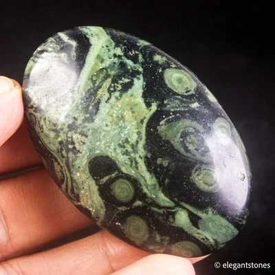 Piedra de palma de jaspe Kambaba 44 g57 mm cristal natural cuarzo piedra curativa chakra Foto 1 de 4