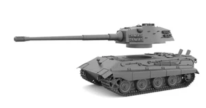 New 3D Printed 1/72 German E-75 Heavy Tank Unpainted Kit - Picture 1 of 3