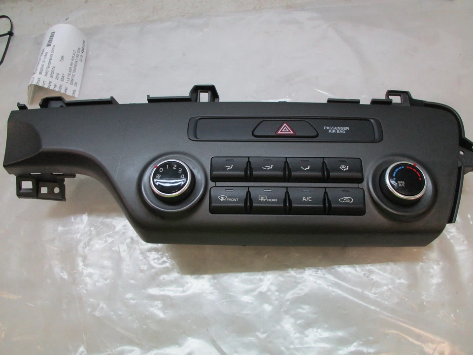 17 18 19 Kia Sportage Calentador de aire manual Control de CA OEM LKQ Foto 1 de 4