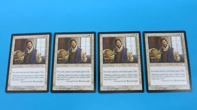 4x GERRARD'S WISDOM SORCERY  WEATHERLIGHT MTG MAGIC THE GATHERING NM / UNPLAYED - Image 1 of 2