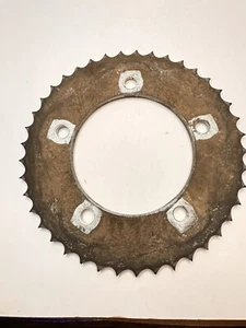 Parts Unlimited 1210-0279 Steel Rear Sprocket - 42T (Natural) - Picture 1 of 4