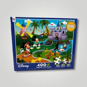 Ceaco Disney Together Time Jigsaw Puzzle - Golf - 400 Piece Mickey Minnie Donald - Picture 1 of 6