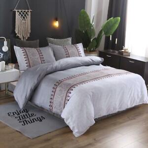 Duvet Cover Bedding Set Double Bedding Comforters Linen Queen For Adults Bed Set