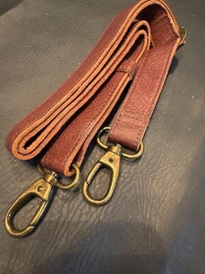 Verstellbarer brauner Schulterriemen für Duluth Trading Co Kiesel Leder Schultertasche - Bild 1 von 5