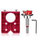 35mm Hinge Jig Drill Guide Sets Door Hinge Drill Hole Cutter Concealed3957