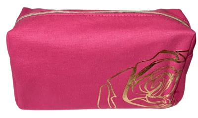 Bolsa de Viaje Lancome Edición Limitada Oro Rosa Maquillaje Cosmético L28 Foto 1 de 4