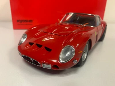 Kyosho Ferrari 250 GTO 1962 Rouge 1/18 KS08438R 9 0124 - Photo 1/4