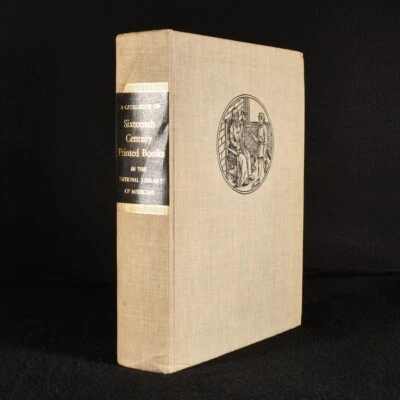 1967 A Catalogue of Sixteenth Century Printed Books In The National Library O... - Image 1 of 4