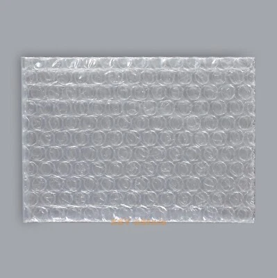 Large Quantity Clear Bubble Bags (2.5-7.5) x (3-12) Inch Plastic Packaging Pouch - Image 1 of 4