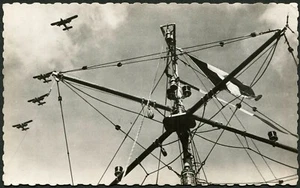 Französische Marine Wasserflugzeuge Militär Verteidigung Luftfahrt Flugzeug Foto Postkarte - Bild 1 von 2