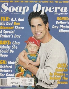 Soap Opera Magazine June 20, 1995 DON DIAMONT-FATHER'S DAY-EILEEN DAVIDSON-DAYS - Picture 1 of 2