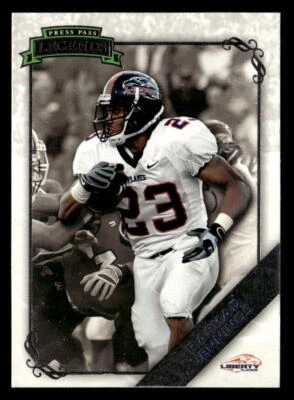 Rashad Jennings 2009 Press Pass Legends Card #21 Liberty Flames - Image 1 of 2