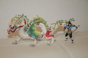 Schleich 70446 Auruun dragón chino con jinete, como nuevo - Imagen 1 de 5