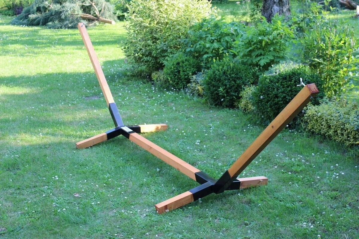 Aktive Gartenhängematte Aus Baumwolle – 200x100 Cm, Bis 200 Kg Belastbar, Inkl. Tragetasche & Seil, Perfekt Für Camping & Garten