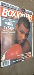 Boxing 88 1988  Magazine Mike Tyson Cover - Picture 1 of 2