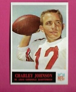 CHARLEY JOHNSON 1965 PHILADELPHIA CARDS #163  CARDINALS  NM