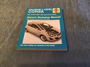 Vauxhall/Opel Corsa petrol/diesel (11-14) 60-64 Haynes Repair Manual (Paperback) - Picture 1 of 1