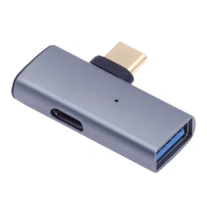 CY 10Gbps USB-C Type-C to USB 3.0 Female OTG & 100W PD Power Adapter for Laptop - Picture 1 of 8