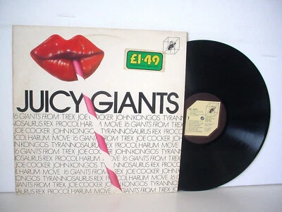 JUICY GIANTS UK LP 1972 CUBE RECORDS JUICY 1 Marc Bolan T. Rex Procol Harum Move - Image 1 of 4