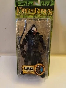 LOTR Lurtz Action Figure ToyBiz Uruk-Hai Archer Lord of the Rings Factory Sealed - Picture 1 of 2