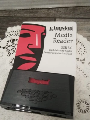 NEW Kingston FCR-HS3 USB 3.0 Media Card Reader/Writer - Image 1 of 4