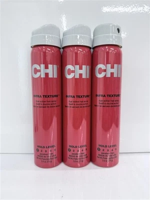 CHI Infra Texture Fast Drying Formula Hair Spray -Travel Size 2.6oz-3pc Bundle - Image 1 of 2