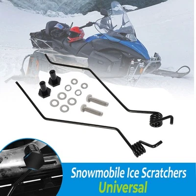 Para Polaris Arctic Cat Ski Doo Yamaha General Moto de Nieve Hielo Nieve Rascadores \ Foto 1 de 4