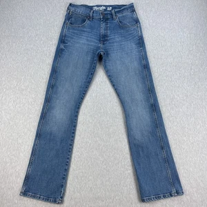 Wrangler Retro Slim Boot Cut Jeans Mens 30x34 *Fits 31x33 Blue Denim Western - Picture 1 of 16