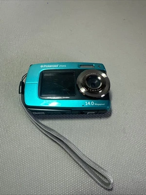 Polaroid iF045 14MP Digital Compact Camera Teal ***Read - Image 1 of 4