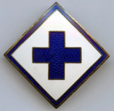 Finland Medicine Nurse Vintage Badge Numbered 6686 size 25mm !!! - Image 1 of 3