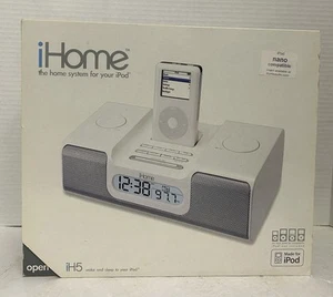iHome iH5 Sveglia Radio Apple iPod Home System NUOVO con scatola mai usato - Foto 1 di 9