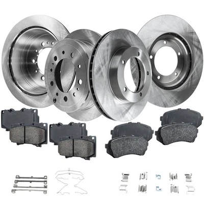 Front & Rear Brake Disc Rotors and Pads Kit for Toyota Land Cruiser Lexus LX470 - Image 1 of 4