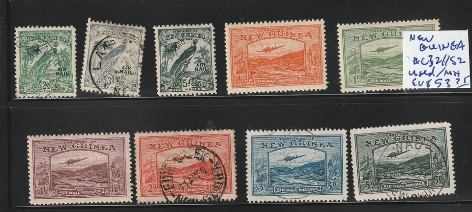 New Guinea #C32/52 used/MH  CV $53.75 - Image 1 of 1