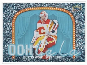 2024-25 Upper Deck Series 2 - Ooh La La Dustin Wolf #OLL-15 Speckled Parallel - Picture 1 of 2