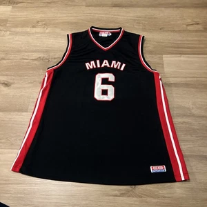 EB Sports Lebron James Miami Heat sewn on Jersey Men Size Large No Name - Picture 1 of 5