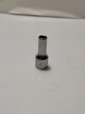 SNAP-ON TOOLS 1/4" DRIVE 5MM SEMI-DEEP 6 POINT SOCKET - METRIC - USA - TMMS5 - Image 1 of 4